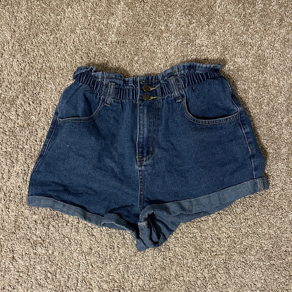 Amazon Dark Blue Jean Shorts for Women